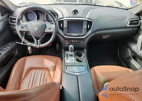 2015 Maserati Ghibli из США, поврежденный, VIN ZAM57XSA7F1155157